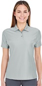 UltraClub Ladies Cool & Dry Elite Performance Polo GREY Pocket