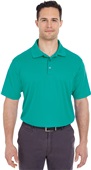 UltraClub Mens Cool & Dry Mesh Pique Polo 8210 JADE Pocket