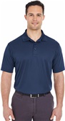 UltraClub Mens Cool & Dry Mesh Pique Polo 8210 NAVY Pocket