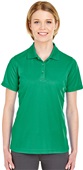 UltraClub Ladies Cool & Dry Mesh Piqué Polo 8210L KELLY Pocket