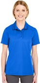 UltraClub Ladies Cool & Dry Mesh Piqué Polo 8210L ROYAL Pocket