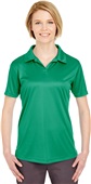 UltraClub Ladies Cool & Dry Interlock Polo KELLY Pocket