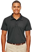 Team 365 Mens Command Snag-Protection Polo BLACK Pocket