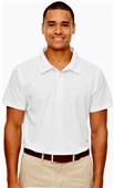 Team 365 Mens Command Snag-Protection Polo WHITE Pocket