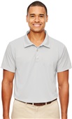 Team 365 Mens Command Snag-Protection Polo SPORT SILVER Pocket