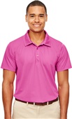 Team 365 Mens Command Snag-Protection Polo SPORT CHARITY PINK Pocket