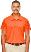 Team 365 Mens Command Snag-Protection Polo SPORT ORANGE Pocket