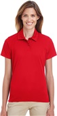 Team 365 Ladies Command Snag-Protection Polo SPORT RED Pocket