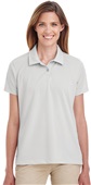 Team 365 Ladies Command Snag-Protection Polo SPORT SILVER Pocket