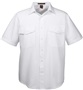 Harriton Mens Key West Performance Staff Shirt WHITE Pocket