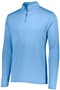 Augusta Adult Womens Youth Attain 1/4 Zip Pullover Jacket COLUMBIA BLUE Pocket