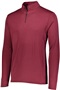 Augusta Adult Womens Youth Attain 1/4 Zip Pullover Jacket MAROON Pocket