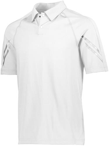 Holloway Adult Flux Polo WHITE 