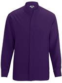 Edwards Mens Batiste Stand-up Collar Shirt 053 PURPLE   Pocket