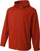 A4 Adult Full Zip Force Windbreaker SCARLET Pocket