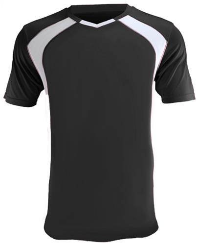 Tシャツ・カットソー IONSEOUL V-neck logo printing soccer jersey BBJ381 Epic Adult/Youth Madrid V-Neck Soccer Jersey | Epic Sports