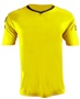 Epic Adult Youth Munich V-Neck Soccer Jersey GOLD/BLACK Front