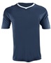 Epic Adult Youth Munich V-Neck Soccer Jersey NAVY/WHITE Front