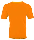 Epic Cool Performance Dry-Fit Crew T-Shirt Jerseys (23- Colors Available) SAFETY ORANGE Front