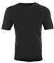 Epic Cool Performance Dry-Fit Crew T-Shirt Jerseys (23- Colors Available) BLACK Front