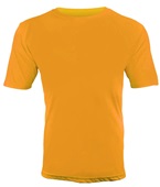Epic Cool Performance Dry-Fit Crew T-Shirt Jerseys (23- Colors Available) GOLD Front