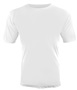 Epic Cool Performance Dry-Fit Crew T-Shirt Jerseys (23- Colors Available) WHITE Front