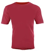 Epic Cool Performance Dry-Fit Crew T-Shirt Jerseys (23- Colors Available) CARDINAL Front