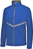 Adult Full Zip, Front Pockets, Soft Shell Jacket ( Black,Carbon,Navy,Royal,Red,White) ROYAL Pocket