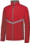 Adult Full Zip, Front Pockets, Soft Shell Jacket ( Black,Carbon,Navy,Royal,Red,White) SCARLET Pocket
