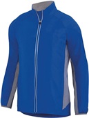  Adult Full-Zip w/Reflective Tape, Front Pockets, 2-Color Jacket (AS,AM - Royal or Black) ROYAL/GRAPHITE HEATHER Pocket