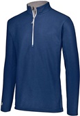  Adult 1/2 Zip Pocketed Pullover (AXS,AS,AM - Black,Carbon,Navy,Royal,Red) NAVY Pocket