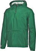 Holloway Adult Youth Range Packable Pullover FOREST Pocket