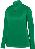 Augusta Ladies Wicking Fleece Pullover 5509 KELLY Pocket