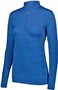 Womens Set in Sleeves w/Thumbholes 1/2 Zip Pullover (Black,Graphite,Navy,Royal,Red) ROYAL Pocket