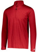 Russell Adult Dri-Power Lightweight Pullover TRUE RED Pocket
