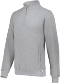 Russell Adult Dri-Power Fleece 1/4 Zip Pullover OXFORD Pocket