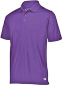 Russell Adult Essential Polo PURPLE Pocket