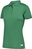 Russell Ladies Essential Polo DARK GREEN Pocket