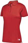 Russell Ladies Essential Polo TRUE RED Pocket