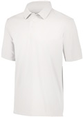 Augusta Adult/Youth Vital Polo WHITE Pocket