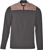 A4 Adult Element Color Block 1/4 Zip Jacket BLACK/GRAPHITE Pocket