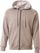 A4 Adult Agility Long Sleeve Tech Fleece Hoodie HEATHER Pocket