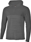 A4 Adult Slate 1/4 Zip Hoodie BLACK Pocket