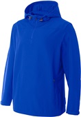 A4 Adult 1/4 Zip Water Resistant Jacket ROYAL Pocket