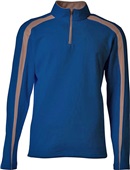 A4 Adult/Youth Spartan Fleece 1/4 Zip Jacket NAVY/GRAPHITE Pocket