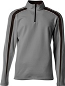 A4 Adult/Youth Spartan Fleece 1/4 Zip Jacket GRAPHITE/BLACK Pocket