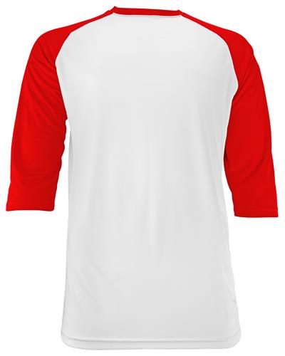 Adult & Youth 3/4 Sleeve Raglan T Shirt or Baseball Jersey