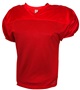 Epic Adult/ Youth End Zone Practice or Game Football Jersey SCARLET Front