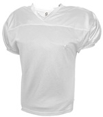 Epic Adult/ Youth End Zone Practice or Game Football Jersey WHITE Front