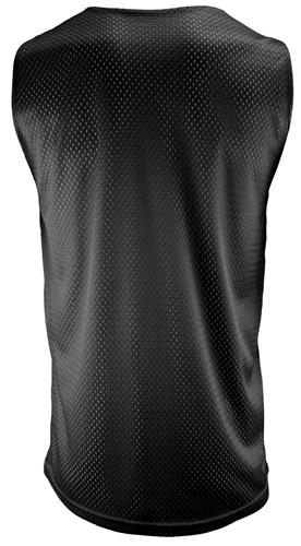 トップス ON FIRE REVERSIBLE BBALL JERSEY IN BLACK BSN SPORTS Adult Reversible Mesh Basketball Jersey